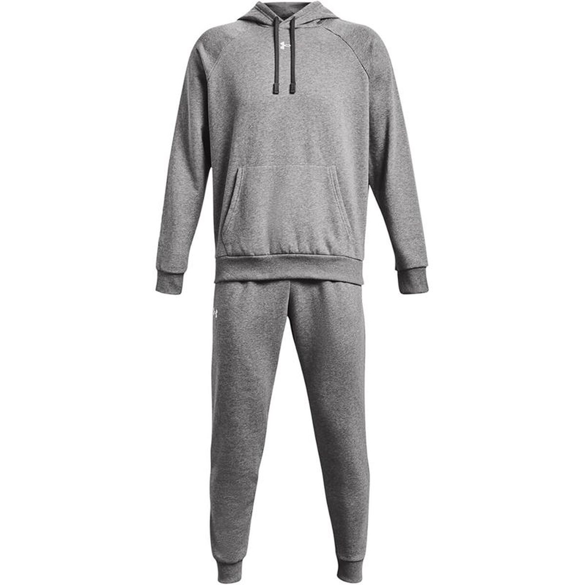 Tracksuit for Adults Under Armour Rivale Fleece Grey Men 2XL