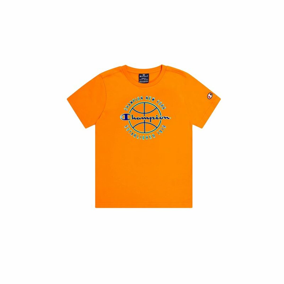 Men’s Short Sleeve T-Shirt Champion Crewneck XS