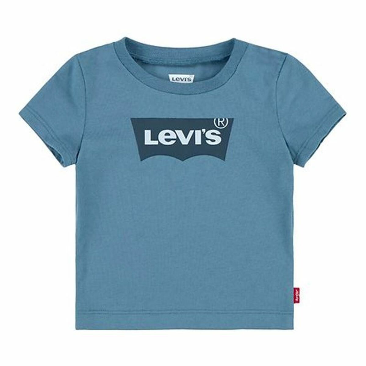 Child's Short Sleeve T-Shirt Levi's Coronet Blue 6 Years
