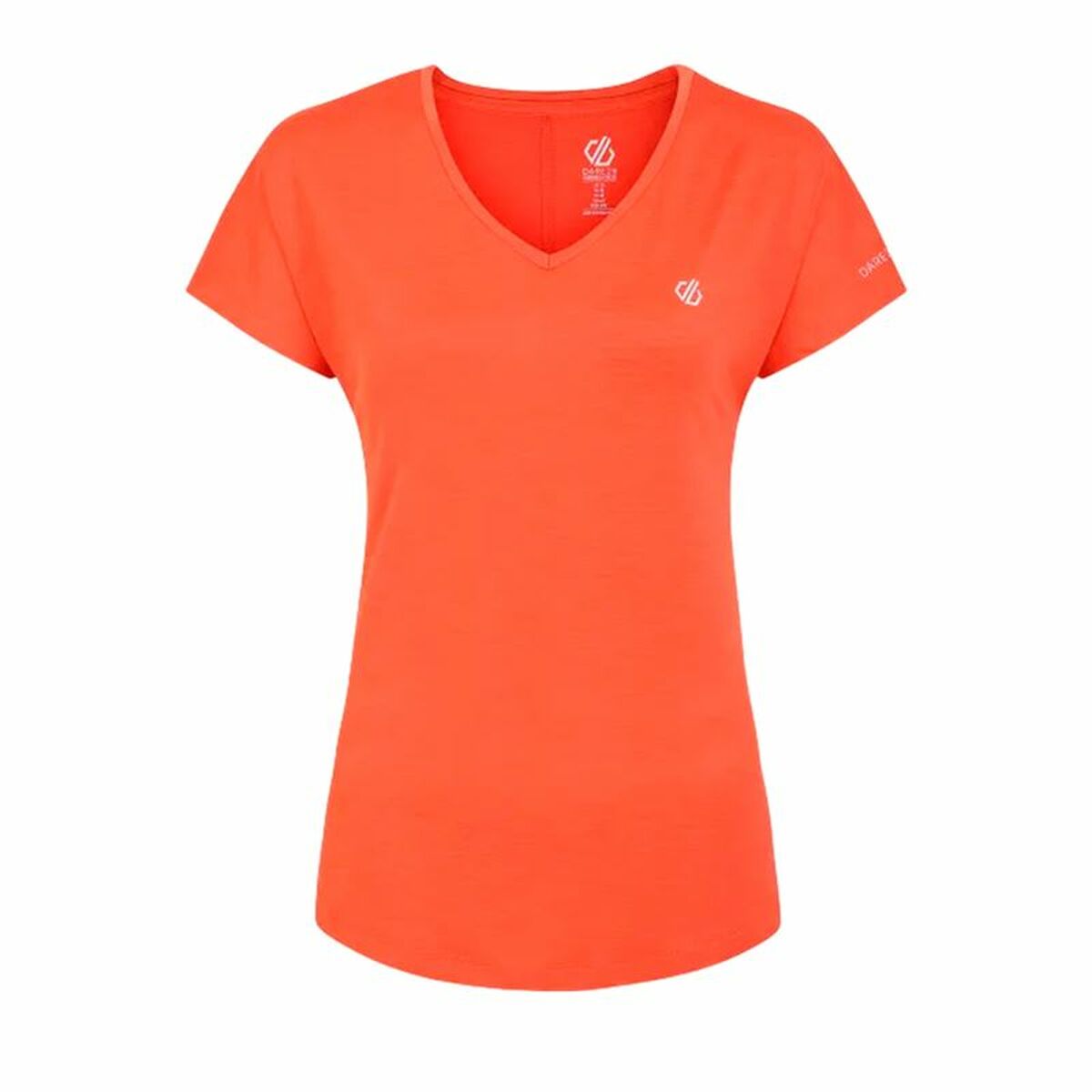 Women’s Short Sleeve T-Shirt Dare 2b Dare to Be Vigilant Orange S