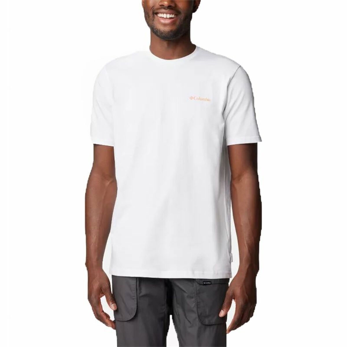 Men’s Short Sleeve T-Shirt Columbia Explorers Canyon™ White S