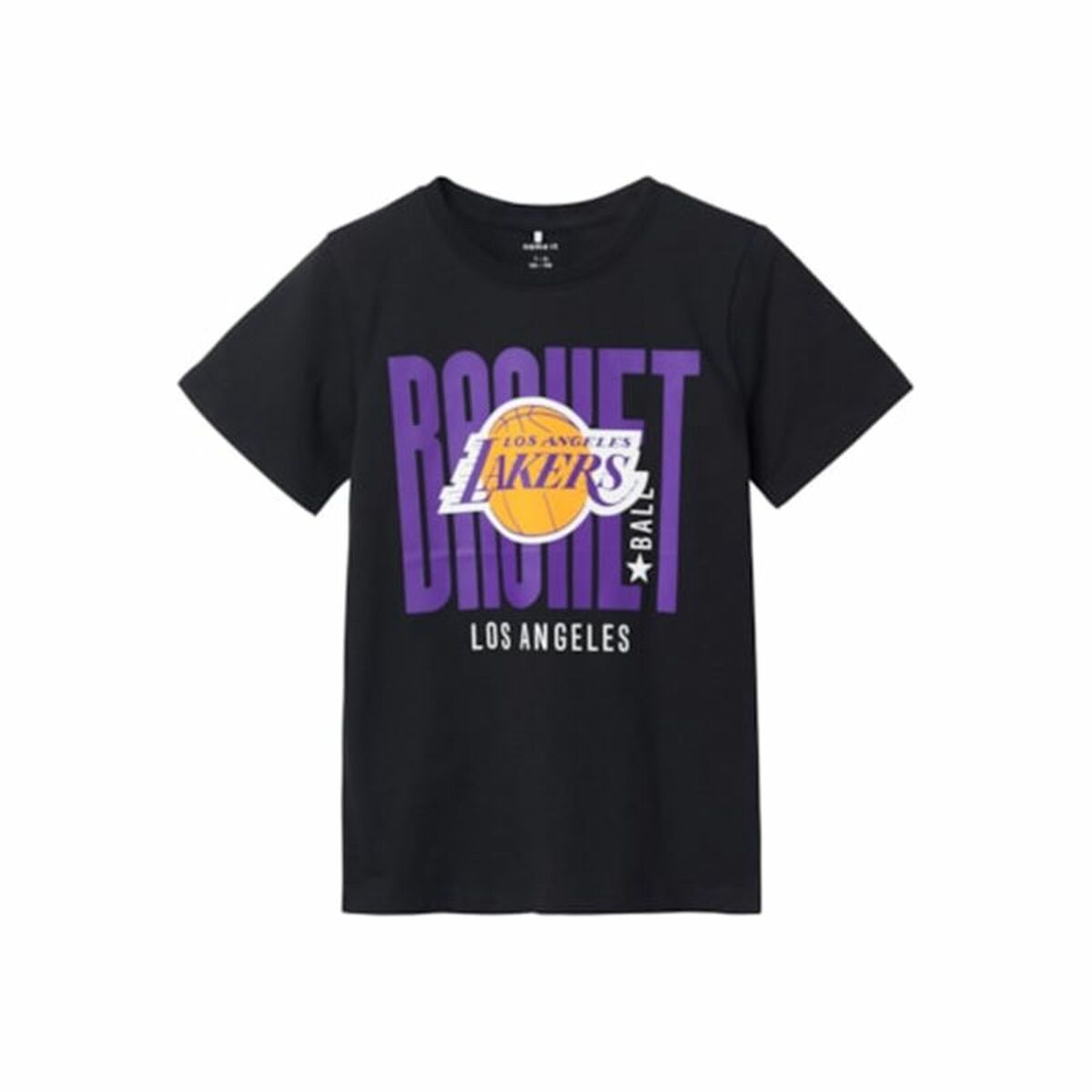 T-shirt Name It NBA Black 13-14 Years